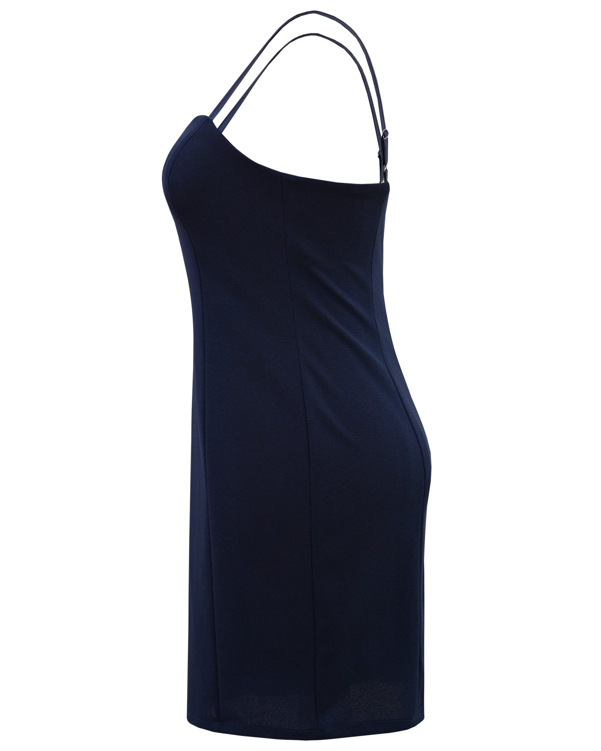 DSC08927site پیراهن کوتاه مهمانی سرمه ای - Image 2