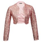 کراپ کت پولکی رزگلد 201