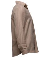 پیراهن مردانه راه راه کرم - Image 2