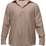 پیراهن مردانه راه راه کرم