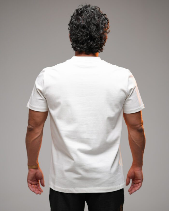 تیشرت یونیسکس سفید - Image 3