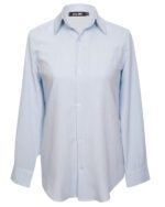 شومیز زنانه جلودکمه دار آبی