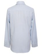 شومیز زنانه جلودکمه دار آبی - Image 4