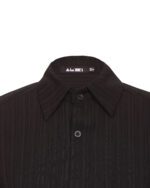 شومیز زنانه جلودکمه دار مشکی - Image 4