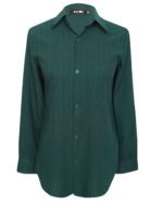 شومیز زنانه جلودکمه دار سبز